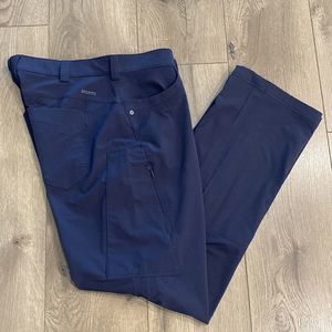 Duluth Trading Co Blue Straight Leg Pants